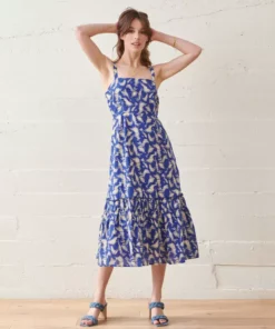 WVN Bluing Wave Montauk Dress Clothing