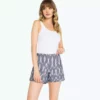 Passion Lilie Clothing XO Gray Ikat Shorts