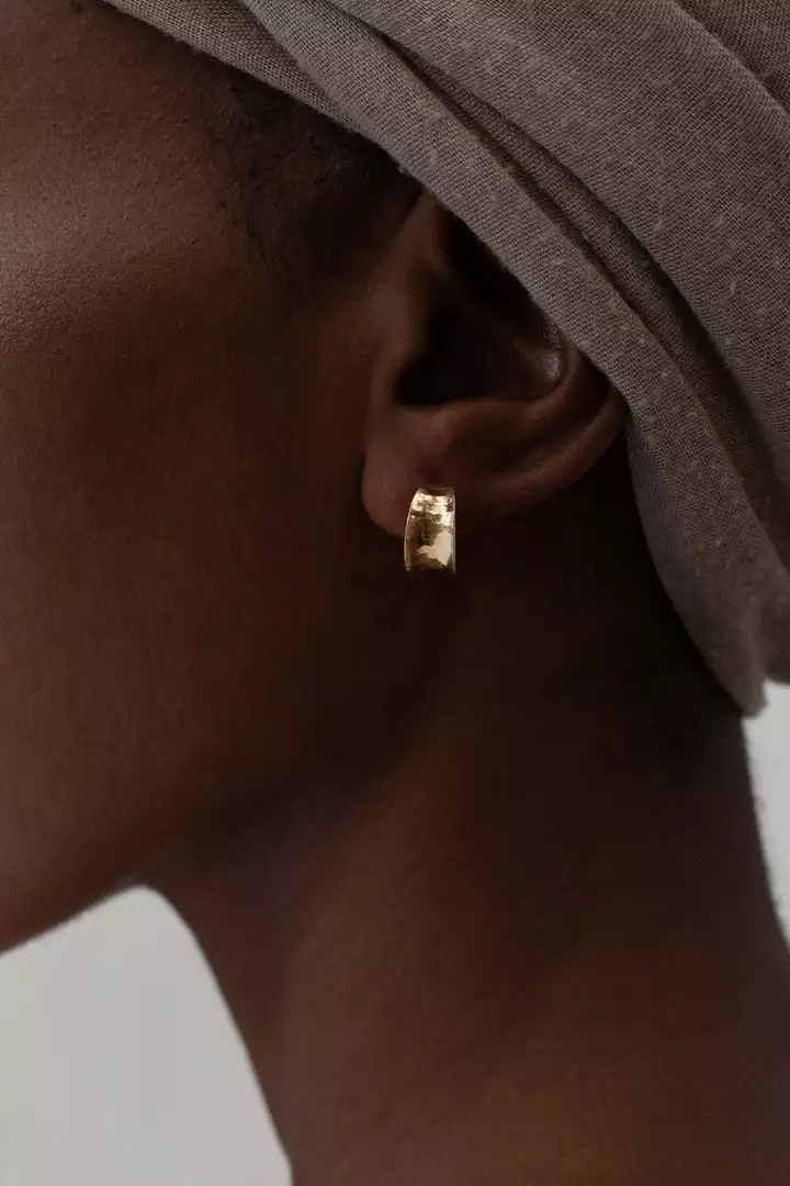 Yewo Tazara Recycled Hoop Earrings 4 Yewo Tazara Recycled Hoop Earrings