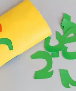 Zeki Learning Arabic Spelling Mat - Yellow