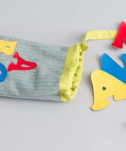 Zeki Learning English Alphabet Bag - Green Baby Gifts