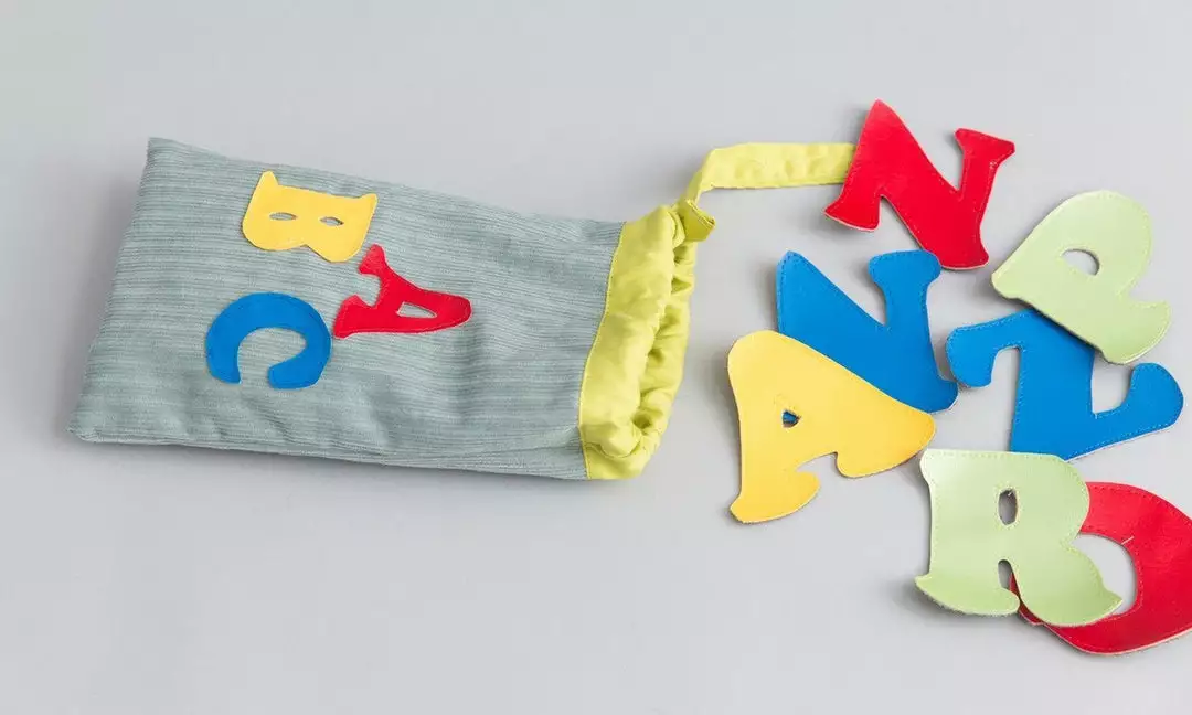 Zeki Learning English Alphabet Bag - Green Baby Gifts 1 Zeki Learning English Alphabet Bag - Green Baby Gifts