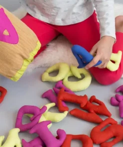 Zeki Learning English Plush Alphabet Bag Baby Gifts