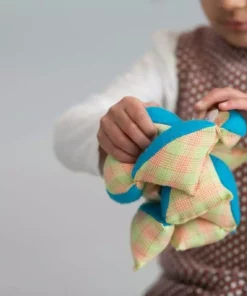 Zeki Learning Plush Puzzle Ball - Blue Baby Gifts