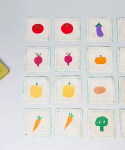 Zeki Learning Best Sellers Vegetables Memory Game