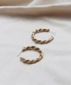Yewo Jewelry Zinga Recycled Hoop Earrings
