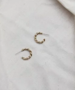 Yewo Jewelry Zinga Recycled Hoop Earrings