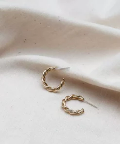 Yewo Jewelry Zinga Recycled Hoop Earrings