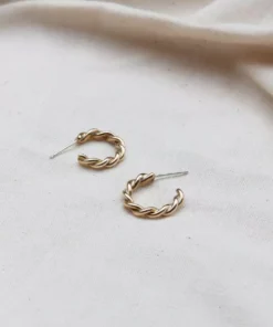 Yewo Jewelry Zinga Recycled Hoop Earrings