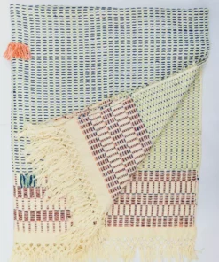 Zuahaza Home Goods Charalá Blanket - Apricot