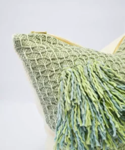 Zuahaza Diamond Feijoa Throw Pillow Cover 9 Zuahaza Diamond Feijoa Throw Pillow Cover